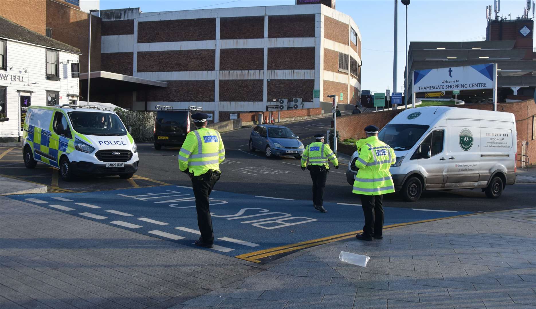 The bus gate is often used as a shortcut by drivers. Picture: Fraser Gray