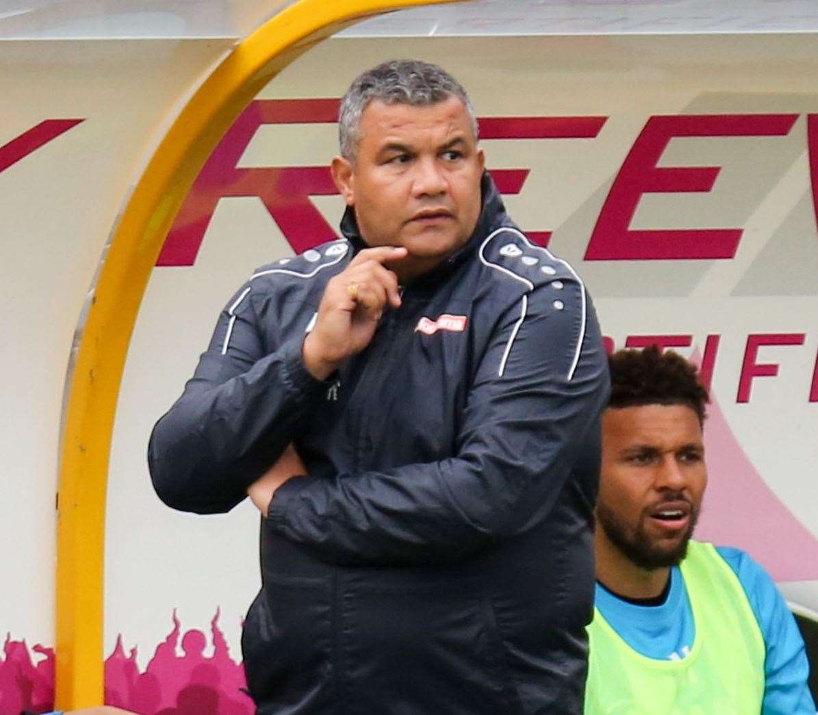 Maidstone head coach Hakan Hayrettin. Picture: Matthew Walker