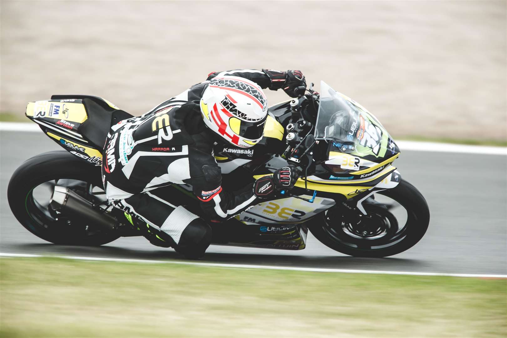 Sheppey's Harry Fowle racing his Kawasaki for BER/Steve Jordan Motorcycles in 2019. Picture: Mitch DuCran