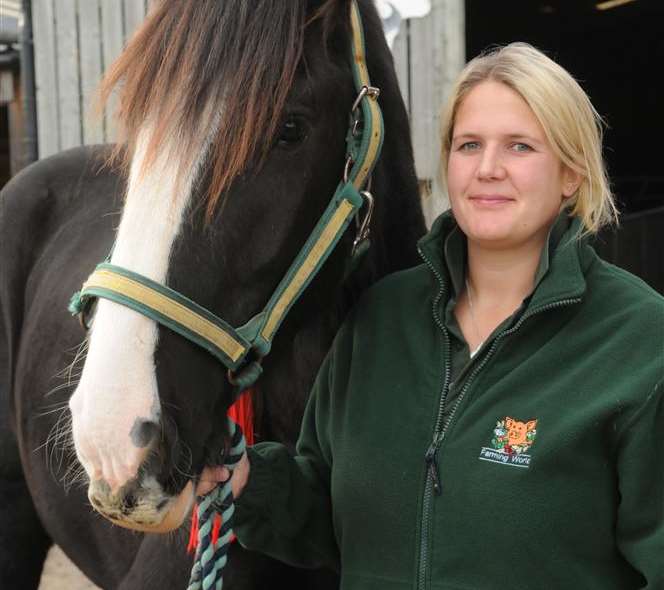 Georgina Watson runs Farming World