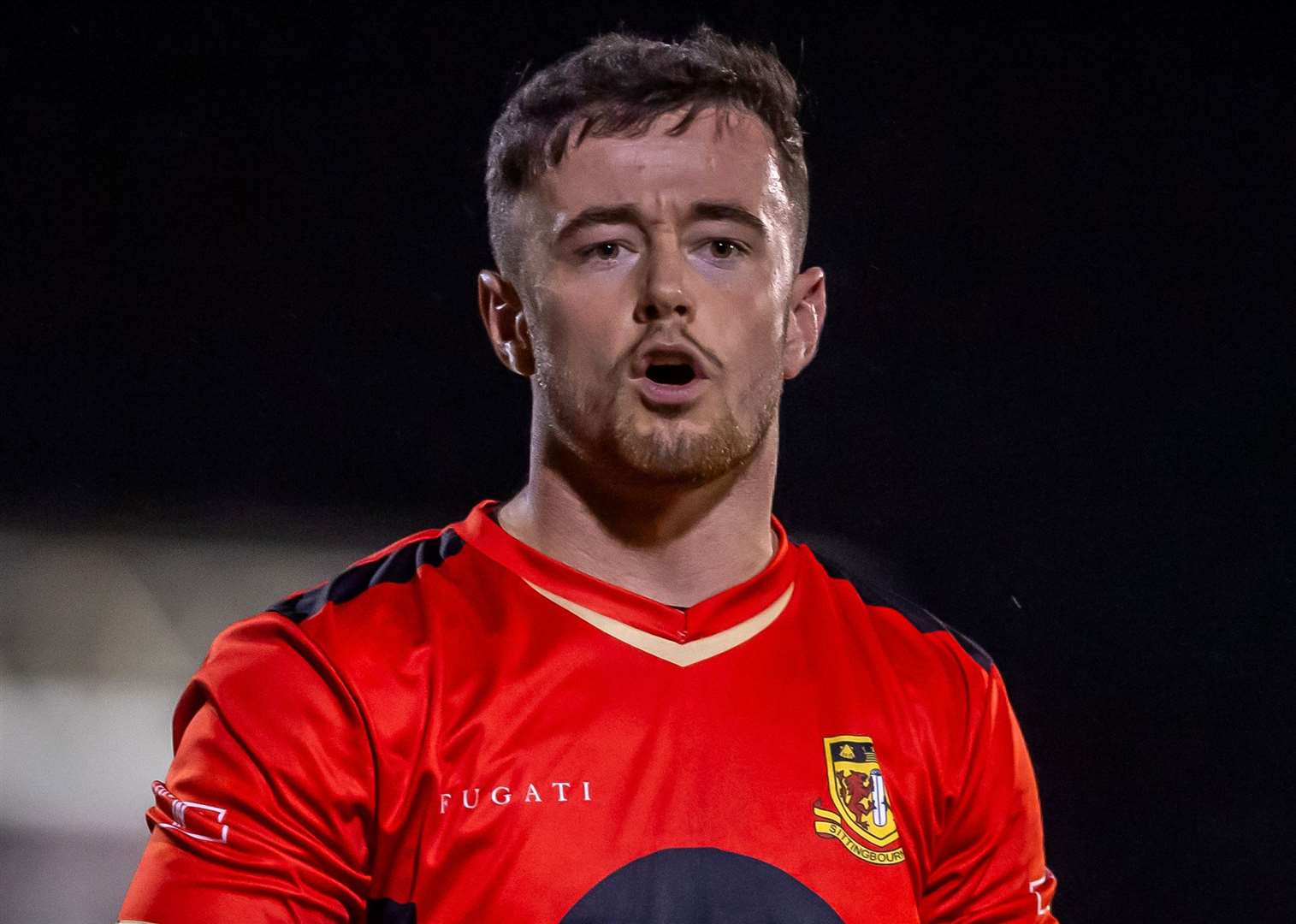 Danny Parish scored Sittingbourne’s winner at Beckenham. Picture: Ian Scammell