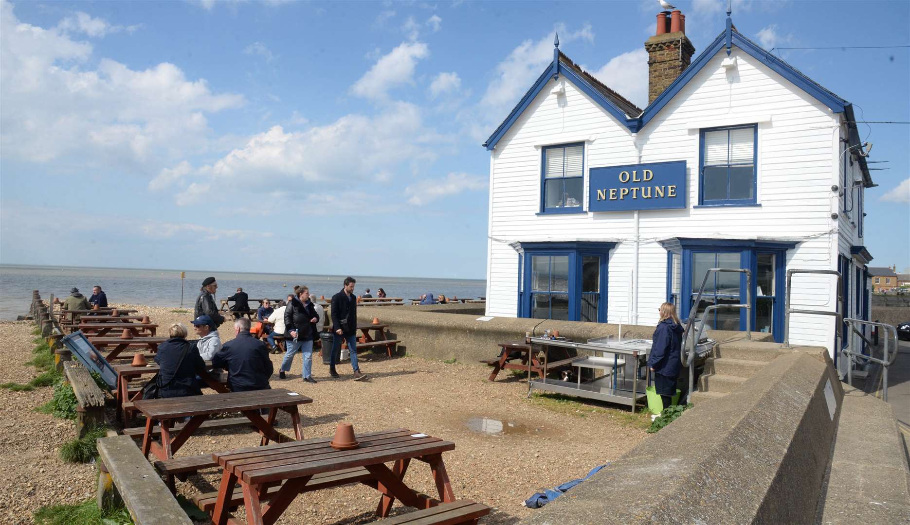 The Old Neptune pub in Whitstable is one of the seaside town’s most recognisable buildings. Picture: Chris Davey