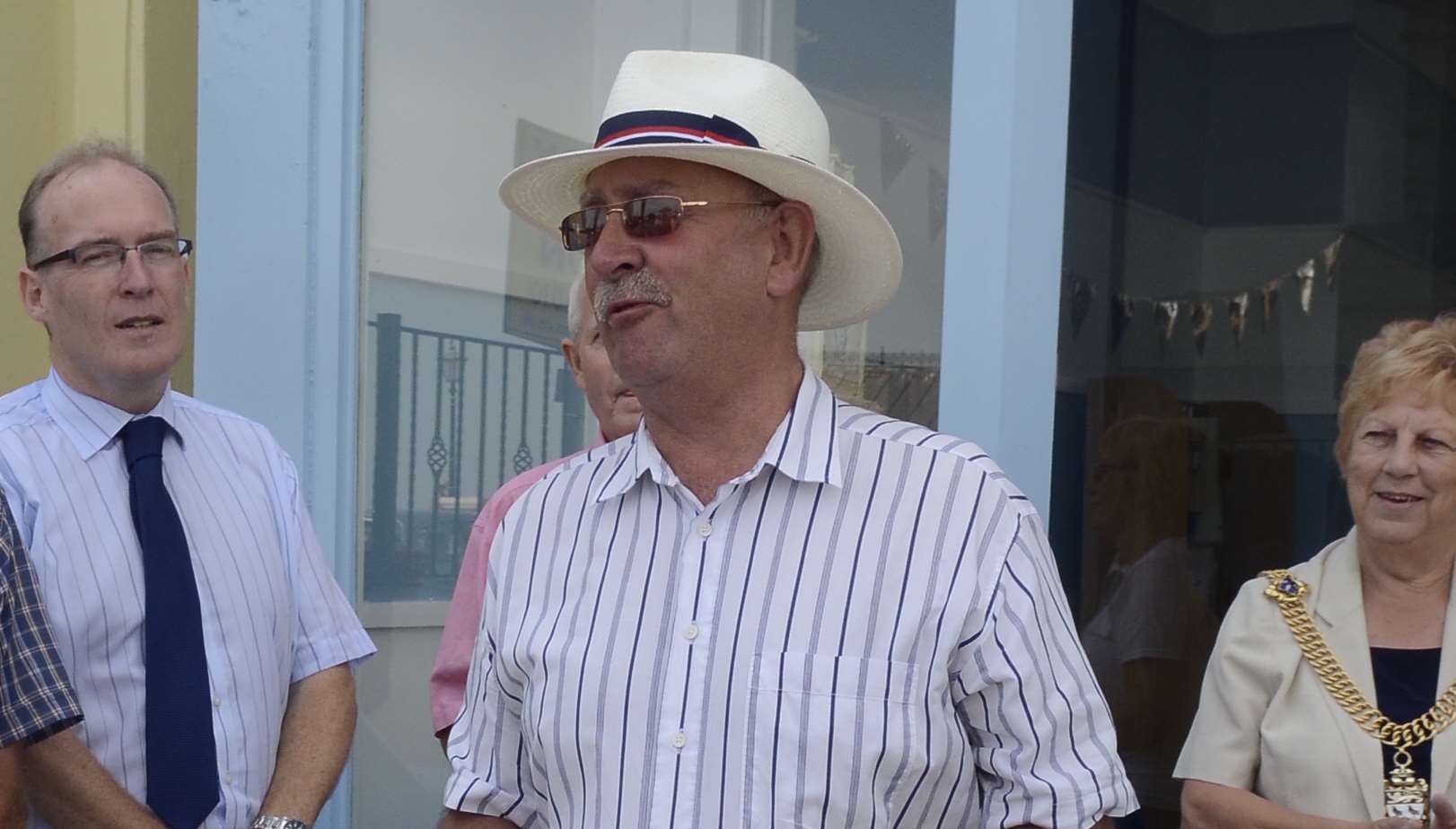 Friends of Herne Bay Clock Tower chairman Julian Jennings