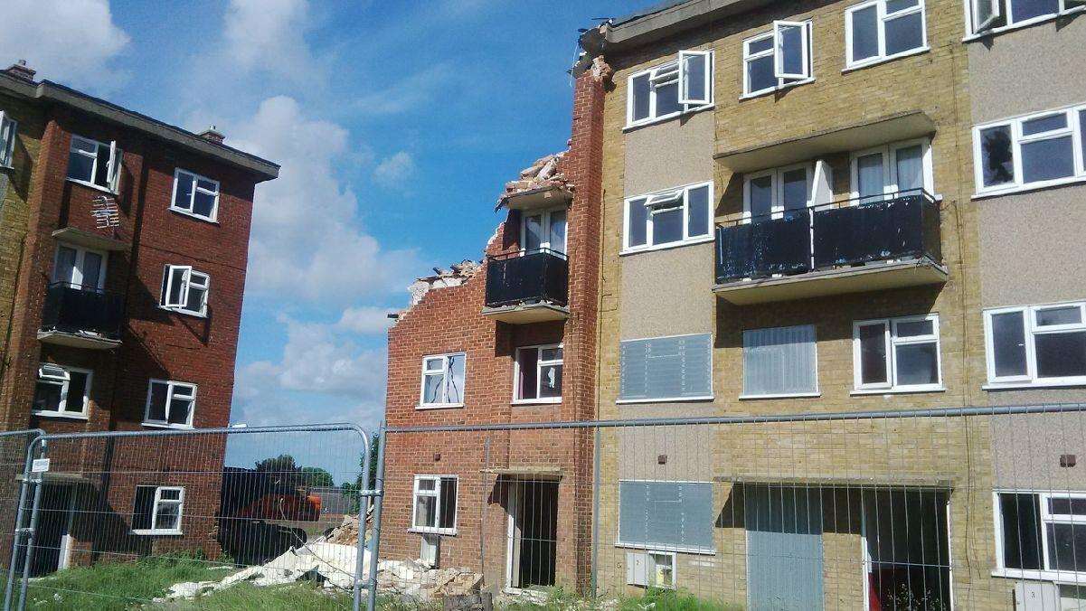 Ceres Court in Murston, Sittingbourne, has been demolished and replaced with new housing