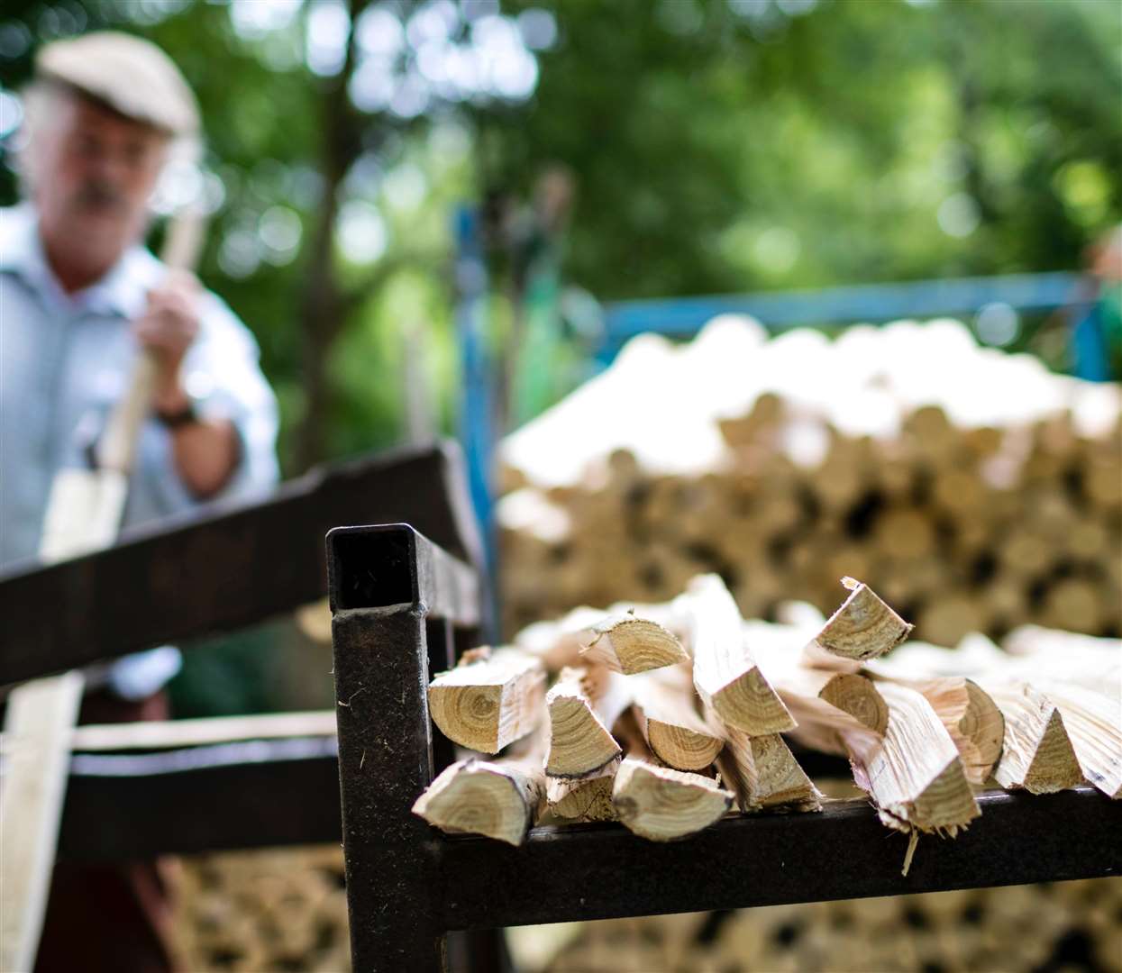 Palemaking at the Kent County Show Picture: Thomas Alexander