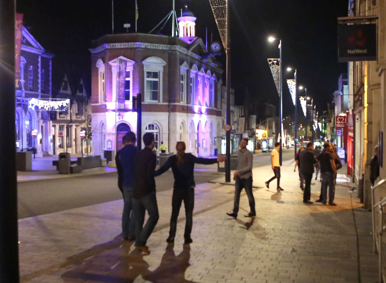 The attack happened in Maidstone High Street