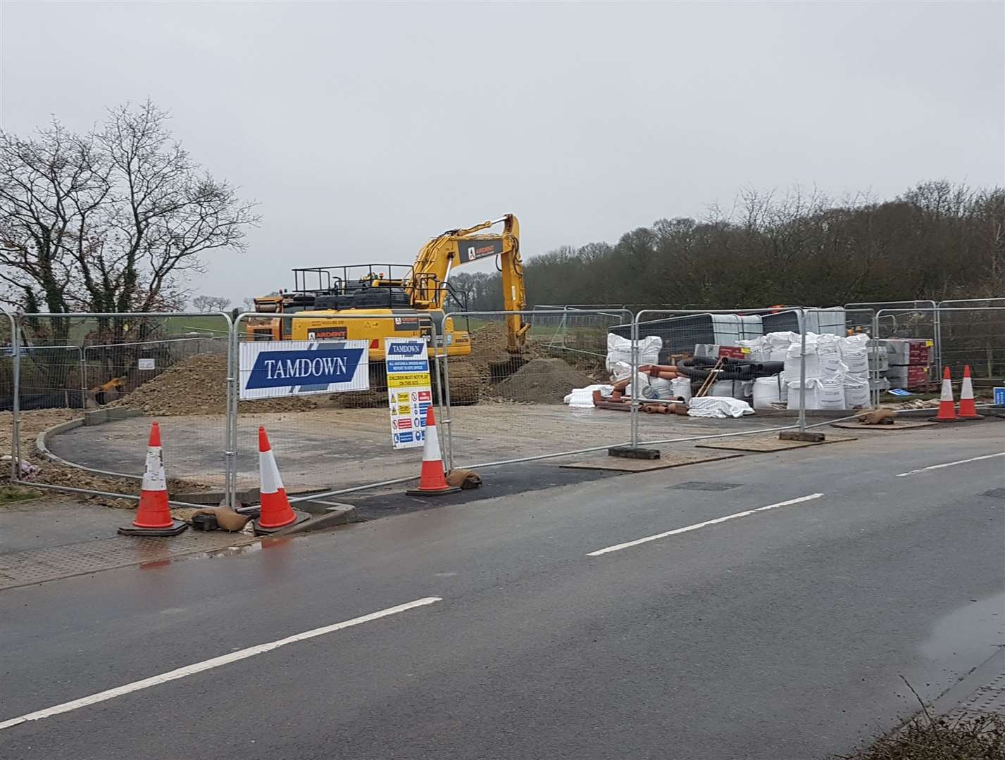 Work has already begun on the neighbouring Park Farm South East development