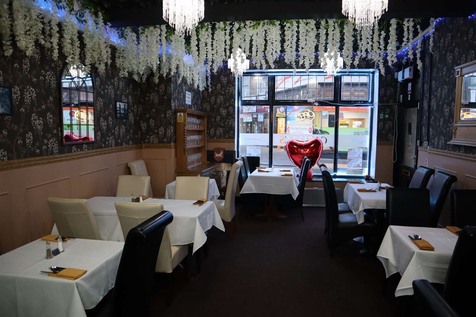 Inside Carlyle's Restaurant in Rose Street, Sheerness. Picture: John Nurden