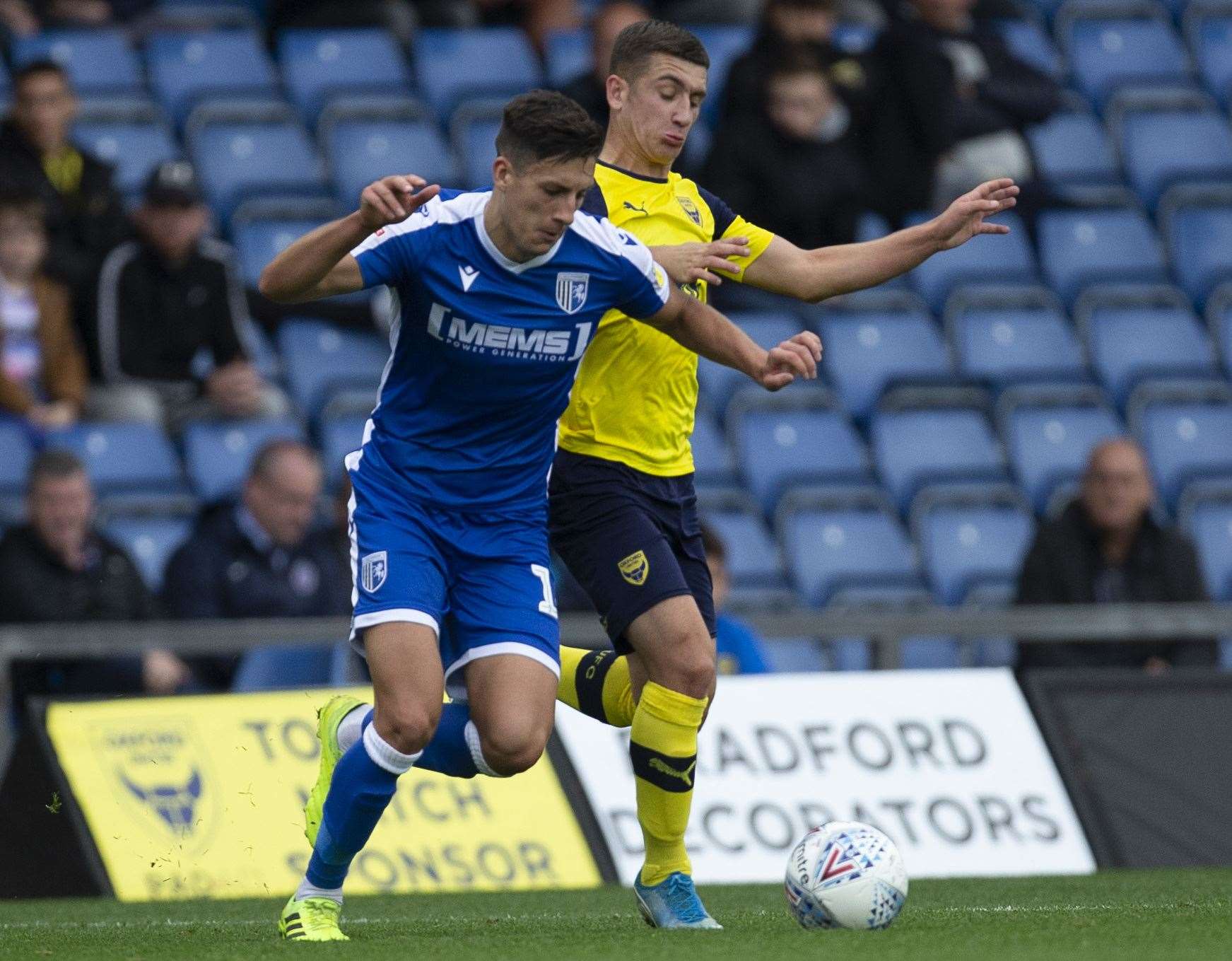 Gills were comfortably beaten at Oxford Picture: @kentproimages