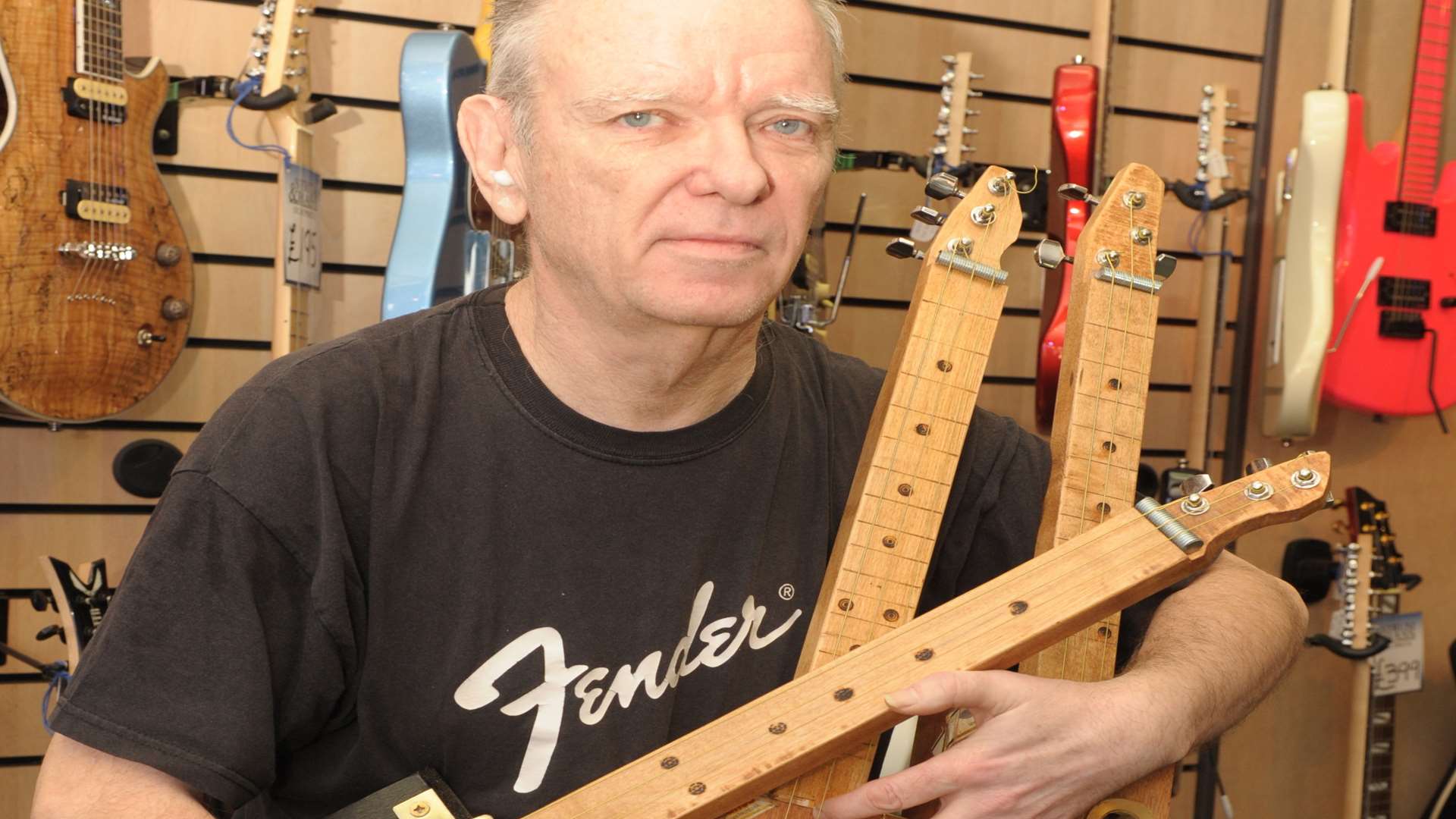 Alan Lawrence at Strum and Bass. Picture: Steve Crispe