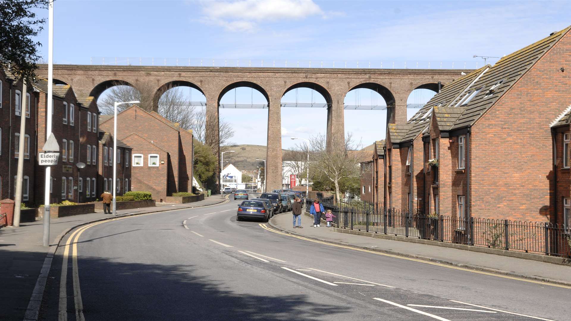 Foord Road South in Folkestone