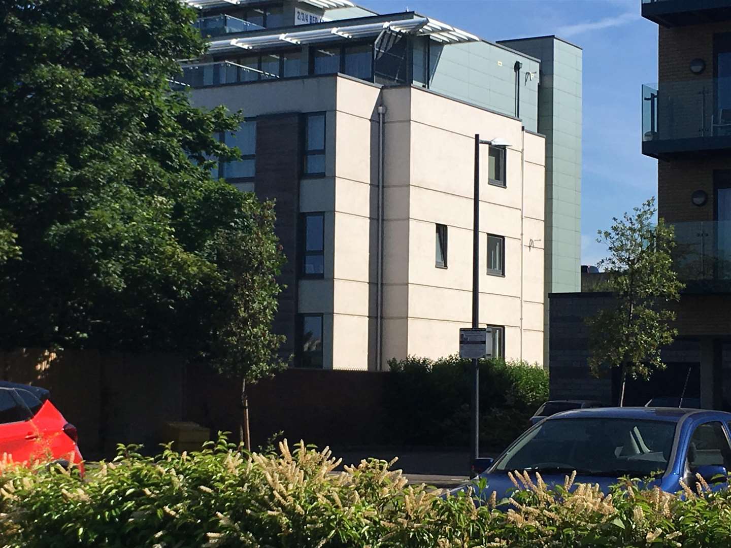 The cladding on The Hamptons building needs replacing