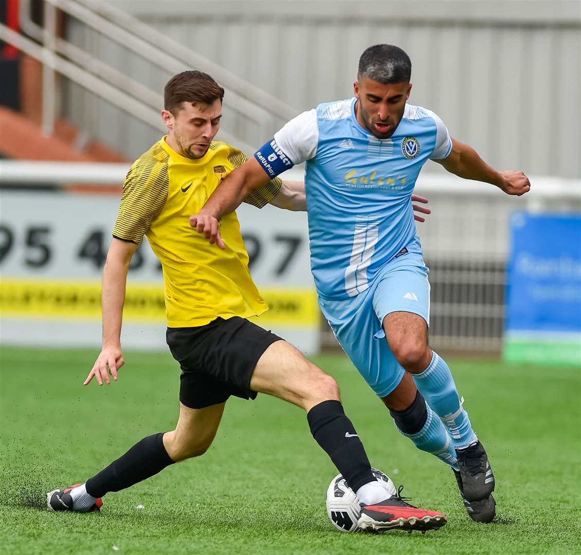 DFDS Kent Intermediate Challenge Shield. Minster versus Halls Picture: PSP Images