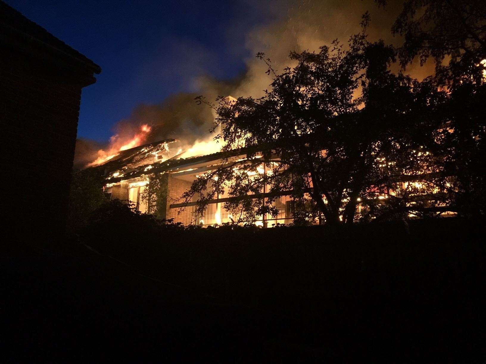 The care home was destroyed by fire in 2015 Picture: Rich Portsmouth