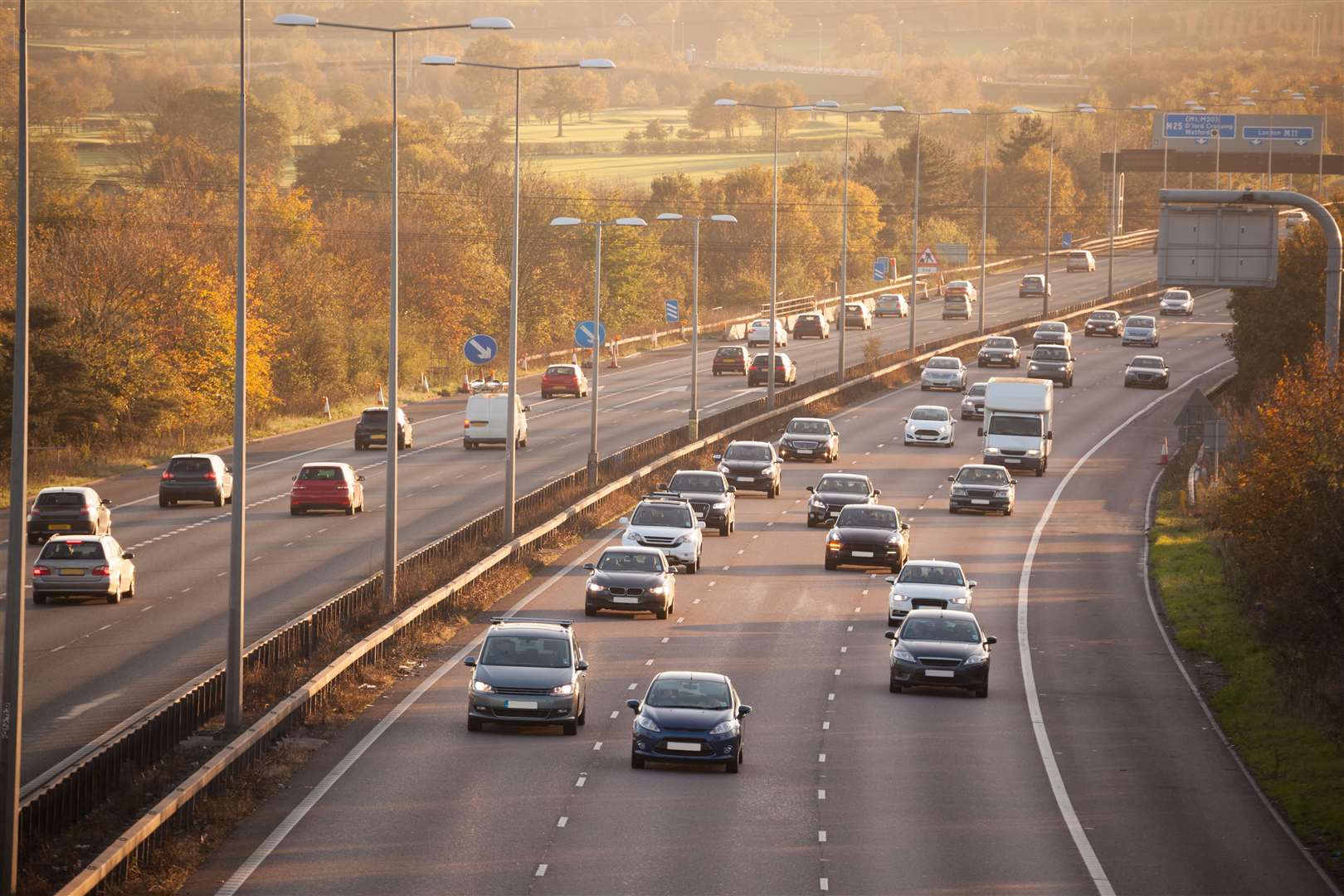 More people are expected to use their cars for Christmas travel with trains out of action