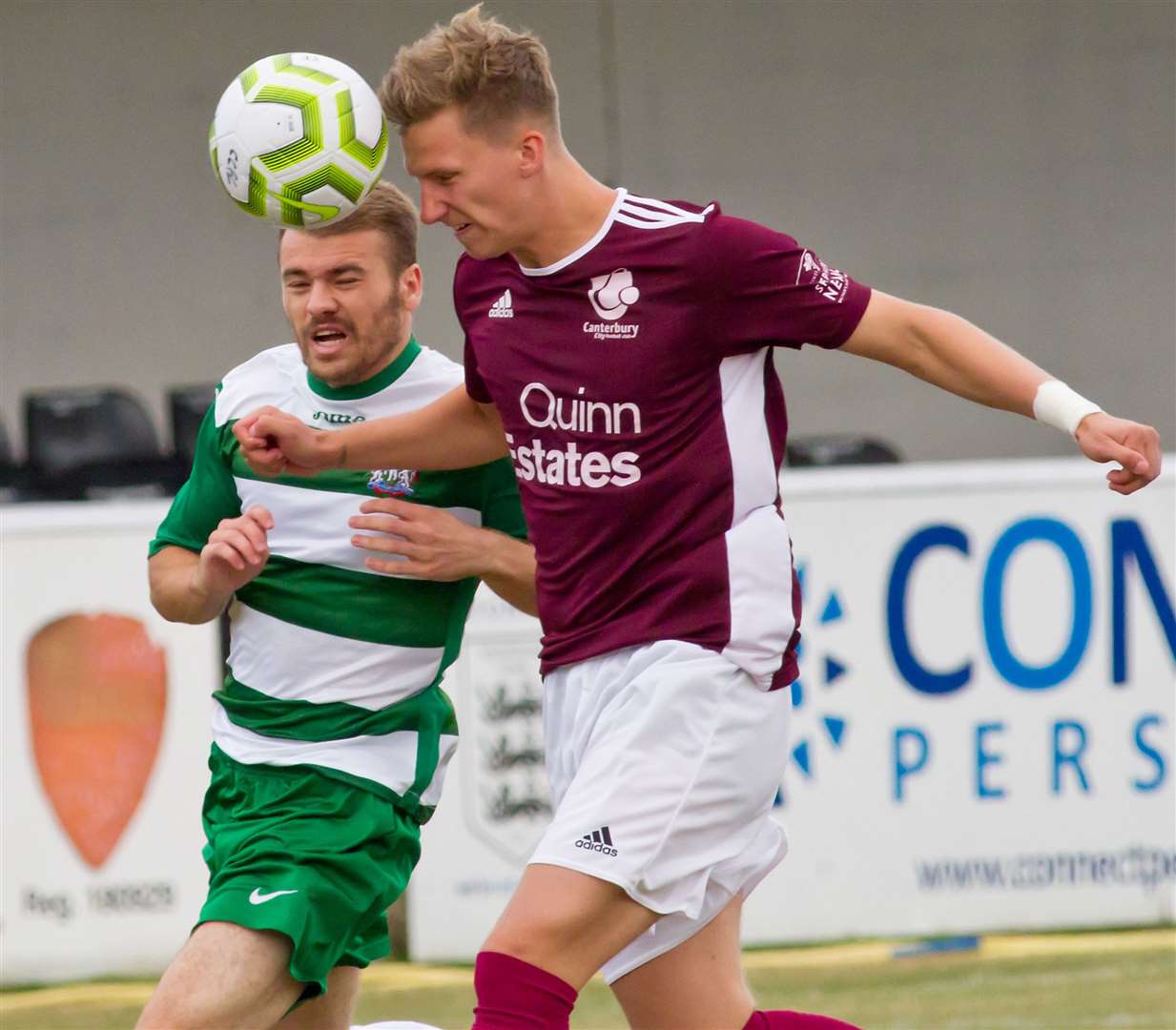 Canterbury's two-goal man of the match Matt Day against Corinthian. Picture: David Mullaney