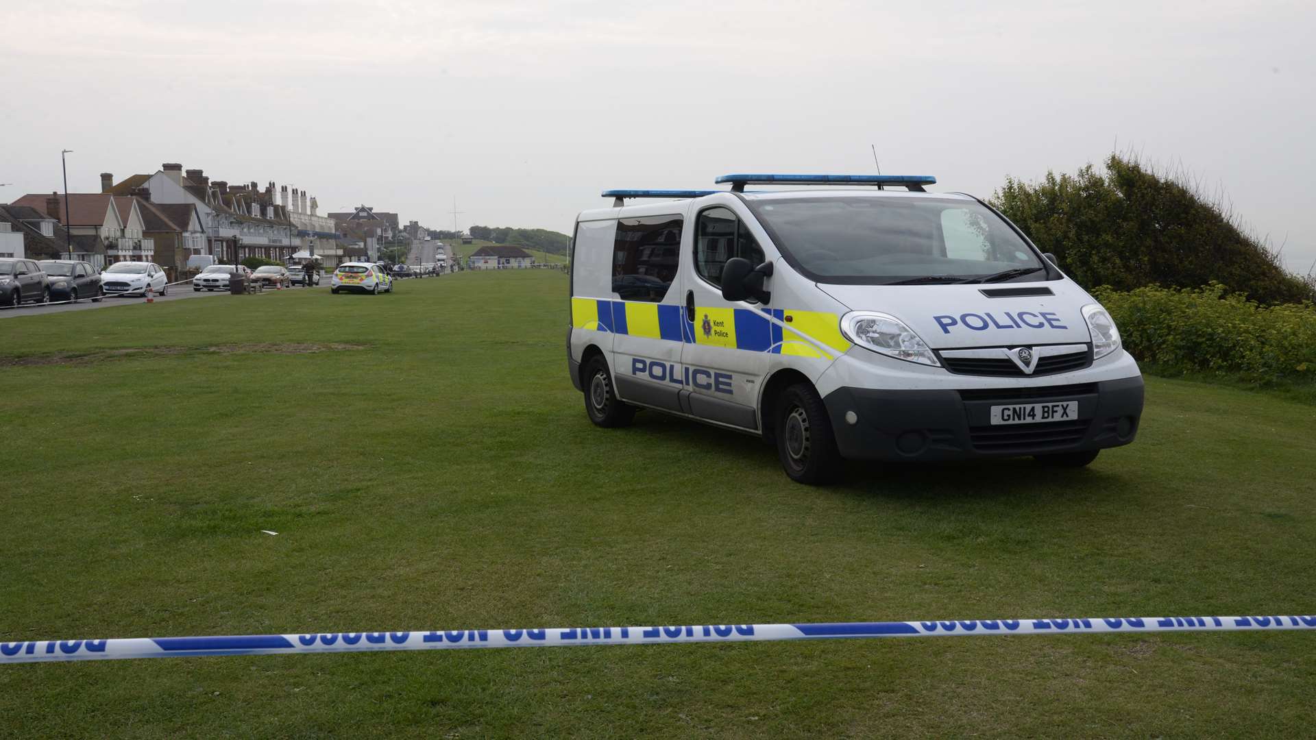 The scene on Tankerton Slopes. Picture: Chris Davey