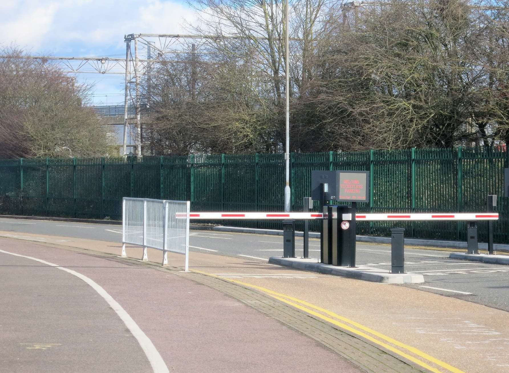 The new fence. Pictures: Robert Kilkie