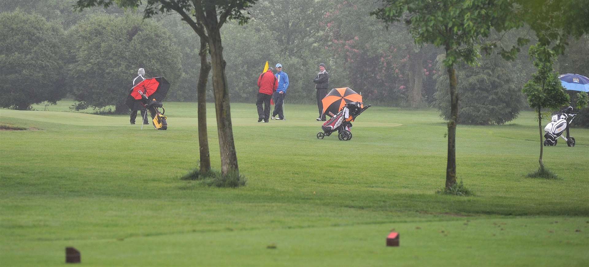 Electric golf trolleys eliminate the need for golfers to carry their own clubs or hire a caddie.