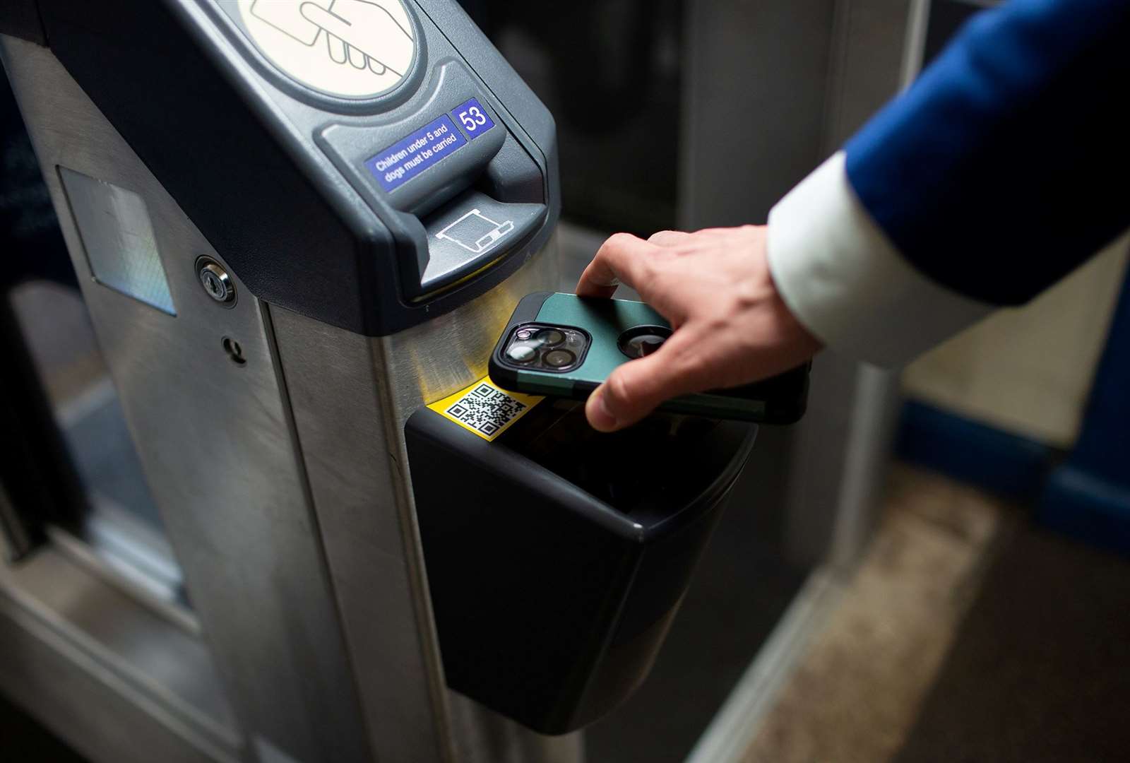 The eTicket readers will speed rail passengers through ticket gates