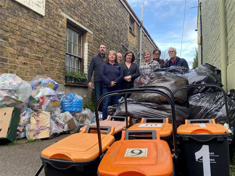 Residents of Nelson Street and Nelson Terrace in Faversham are growing frustrated with rubbish going uncollected