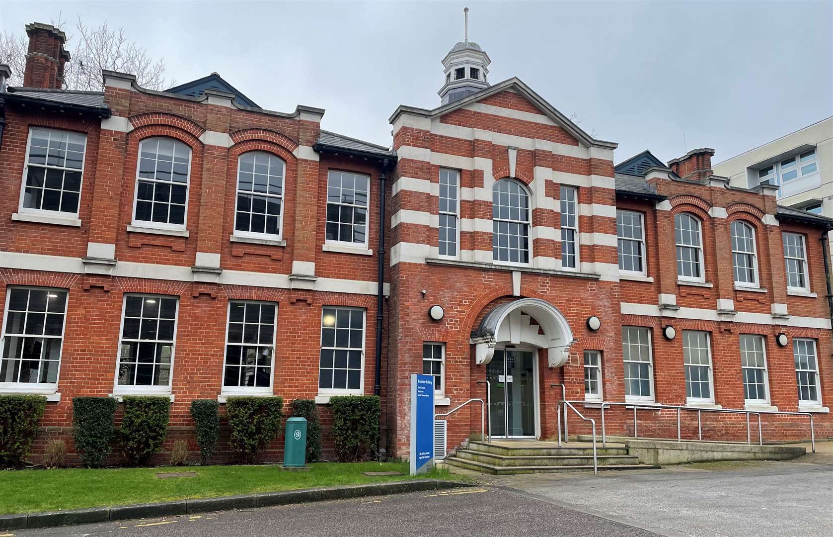 Rochester Building at the University of Kent, in Chatham. Stock picture