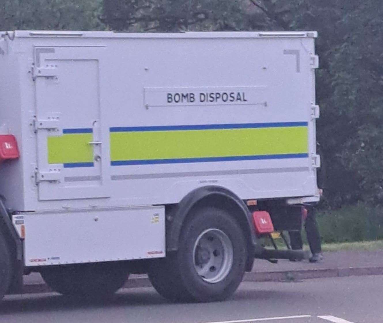 Bomb disposal teams were called yesterday. Stock picture