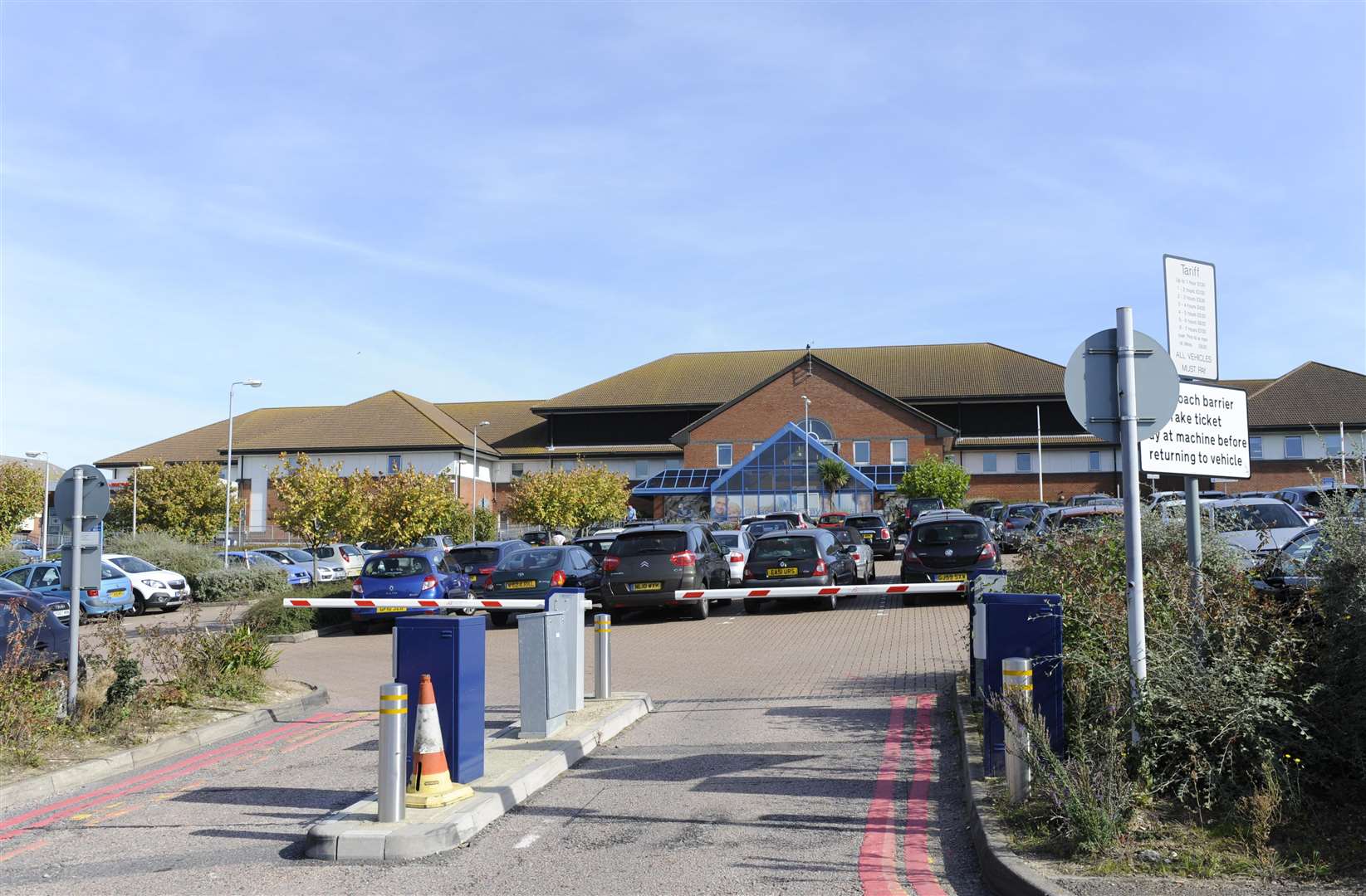 The QEQM Hospital in Margate