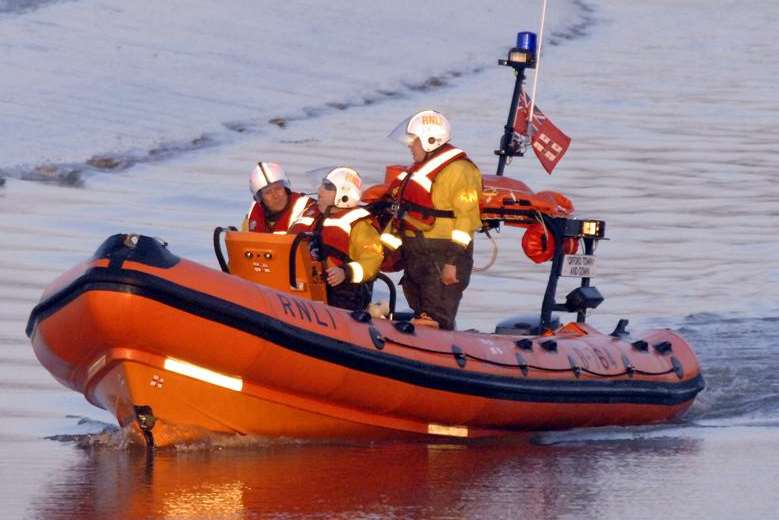 RNLI lifeboat from Whitstable