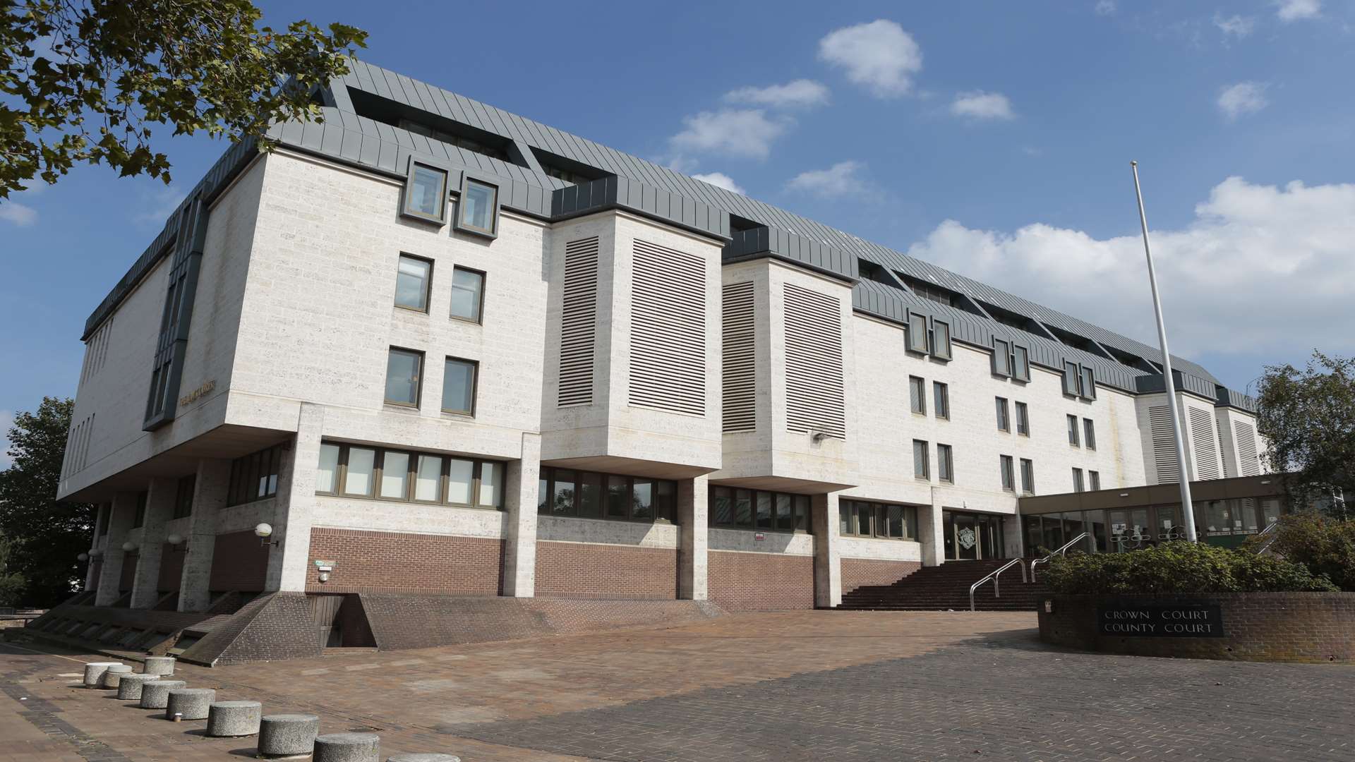 Nobody is being allowed into the crown court. Picture: Martin Apps