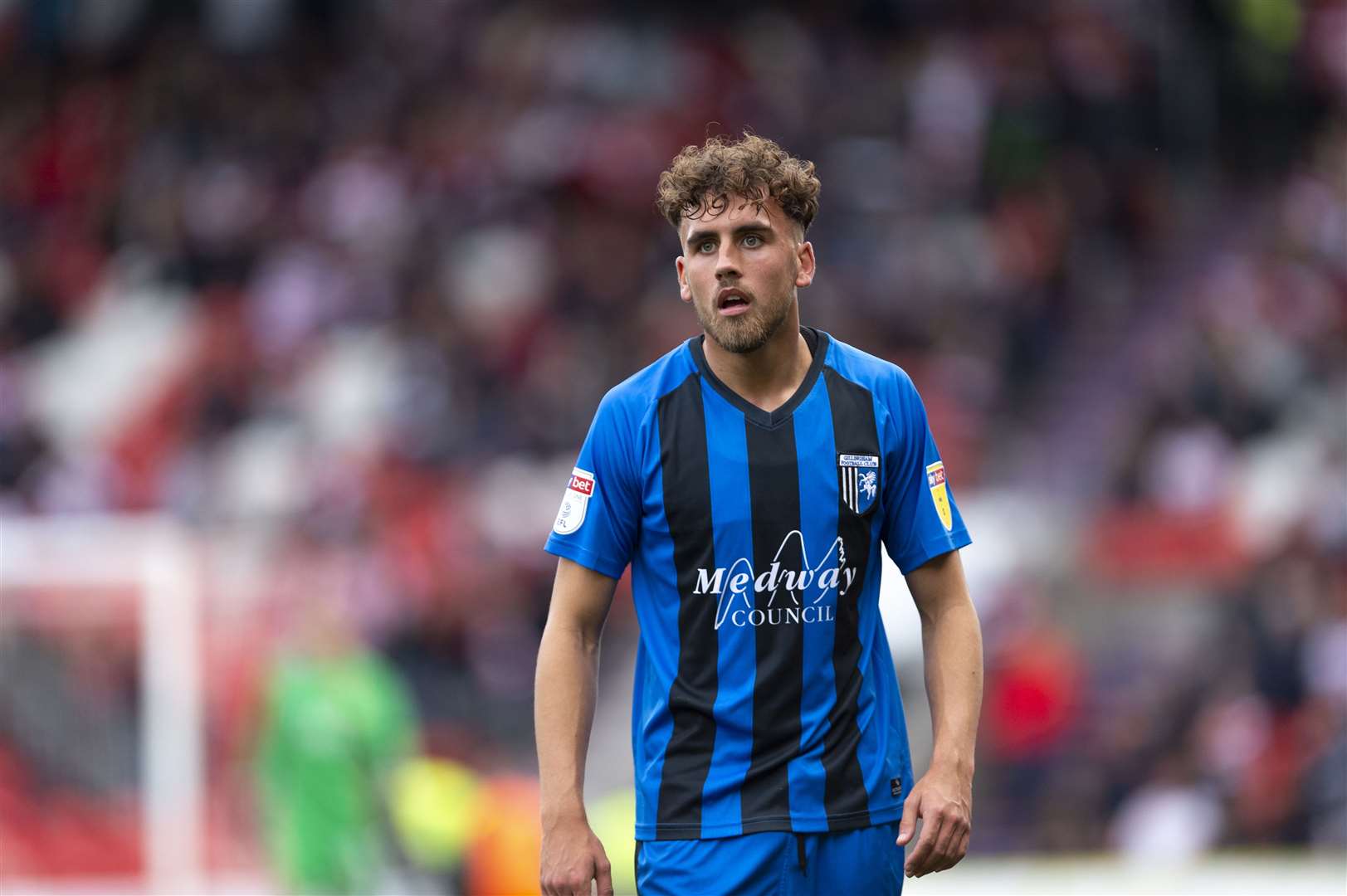 Bradley Stevenson during his time at Gillingham.