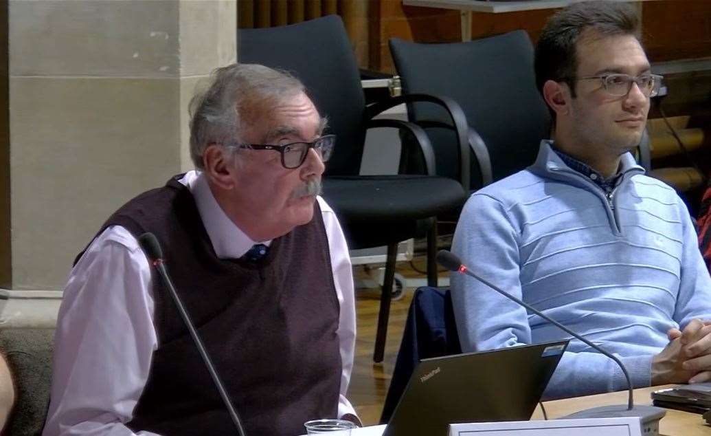 Cllr Adrian Gulvin (Con) was among councillors at the Children and Young People committee who discussed the council's initiatives to combat childhood obesity on October 3