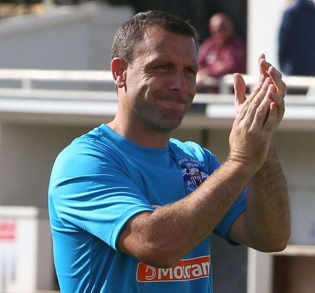 Tonbridge manager Steve McKimm. Picture: David Couldridge