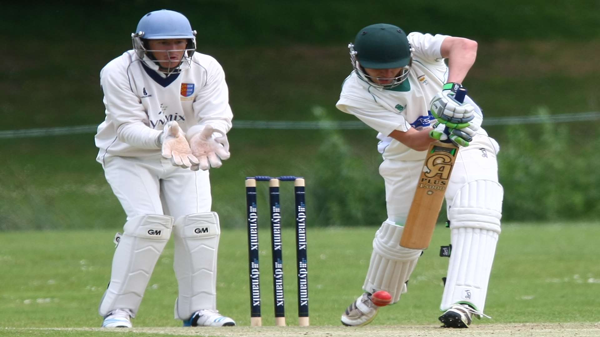 Lordswood's Matt Greenwood in action at Sandwich on Saturday Picture: Matt Bristow