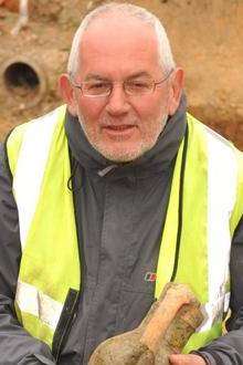 Dr Paul Wilkinson, from the Kent Archaeological Field School