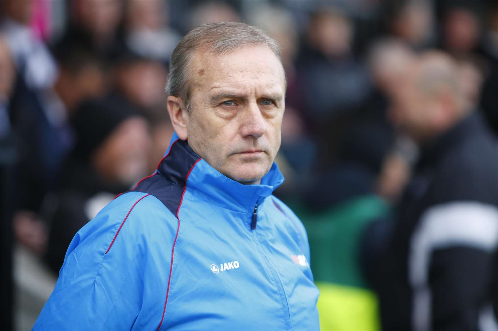 Dartford manager Tony Burman Picture: Andy Jones