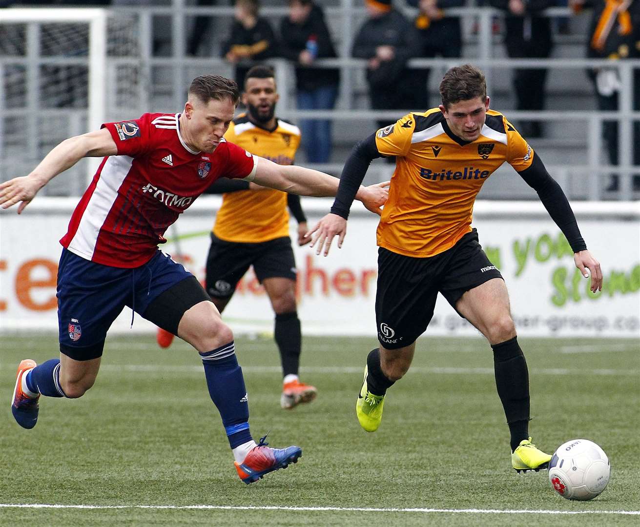 Max Watters jumped at the chance to join Maidstone on loan Picture: Sean Aidan