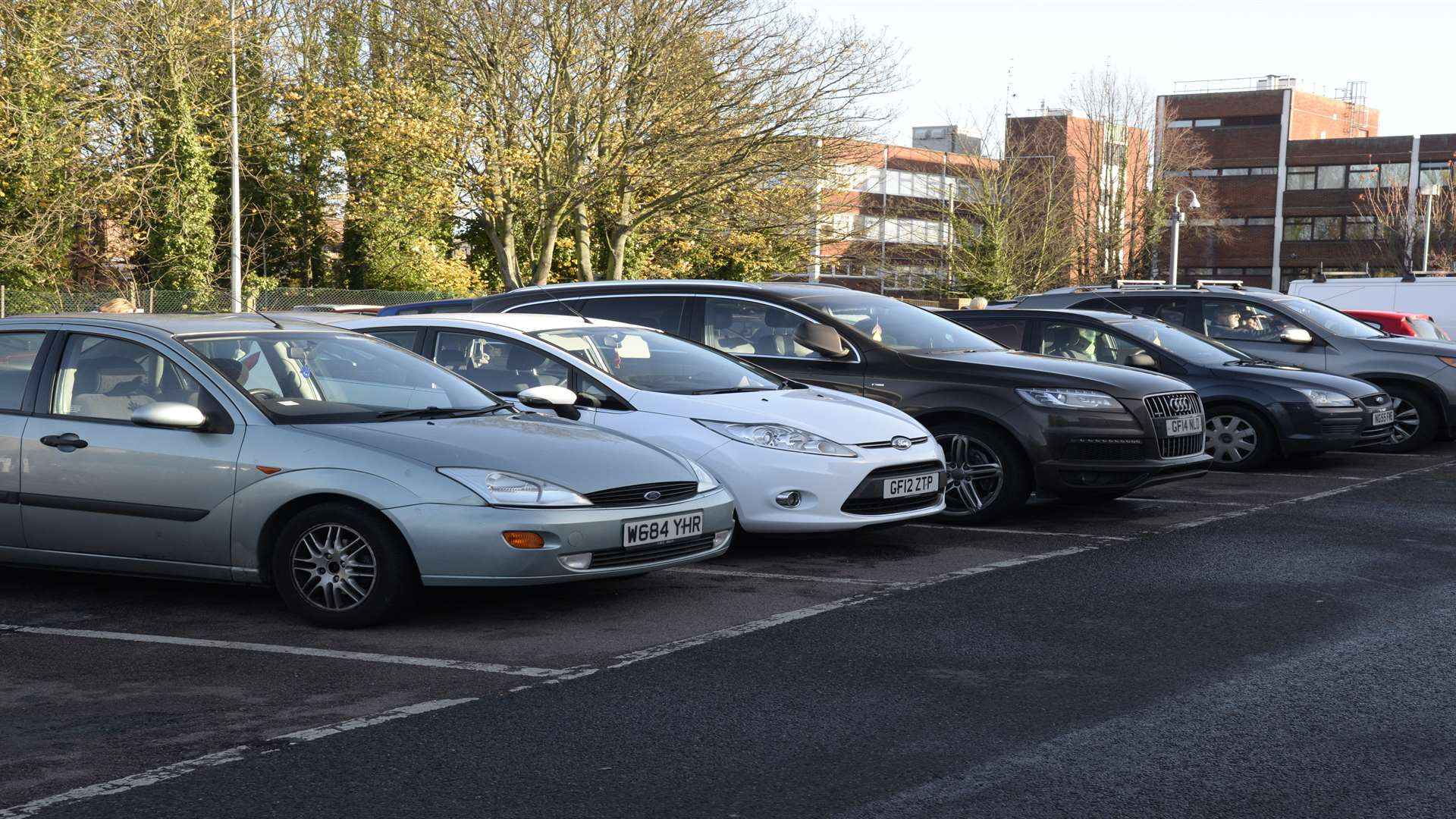 The Central Avenue car park in Sittingbourne.