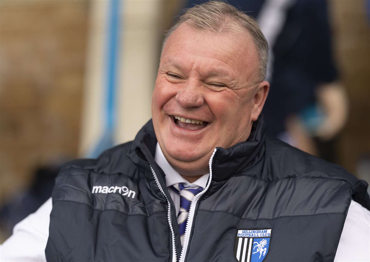 Gillingham boss Steve Evans. Picture: Ady Kerry