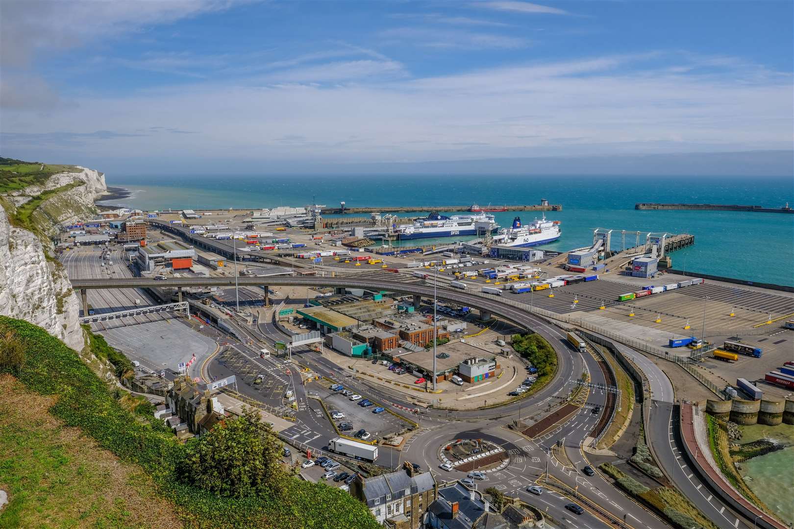 The Port of Dover has confirmed the water in the affected area will be tested daily. Credit: Shutterstock