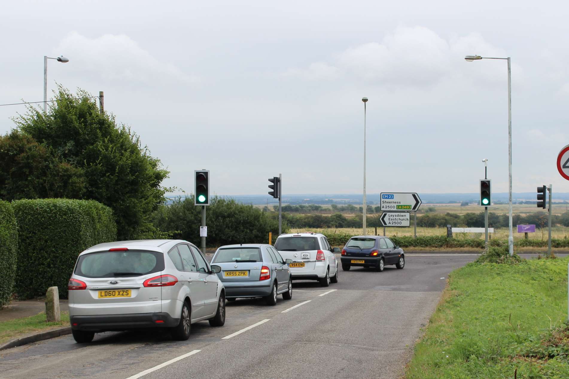 No right turn from Barton Hill Drive, Sheppey, from Friday