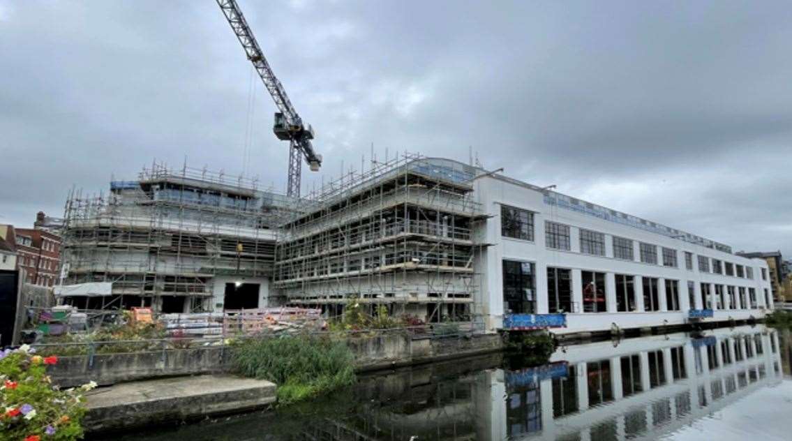 The project at Len House, Maidstone, is projected to complete mid-2026