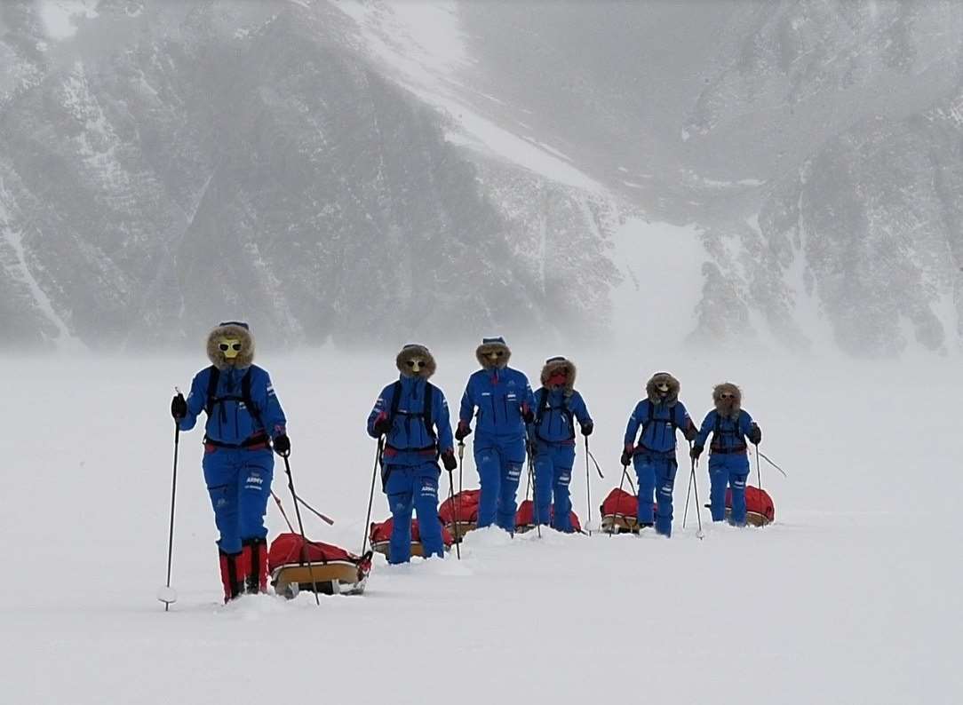 The Ice Maidens in Antarctica