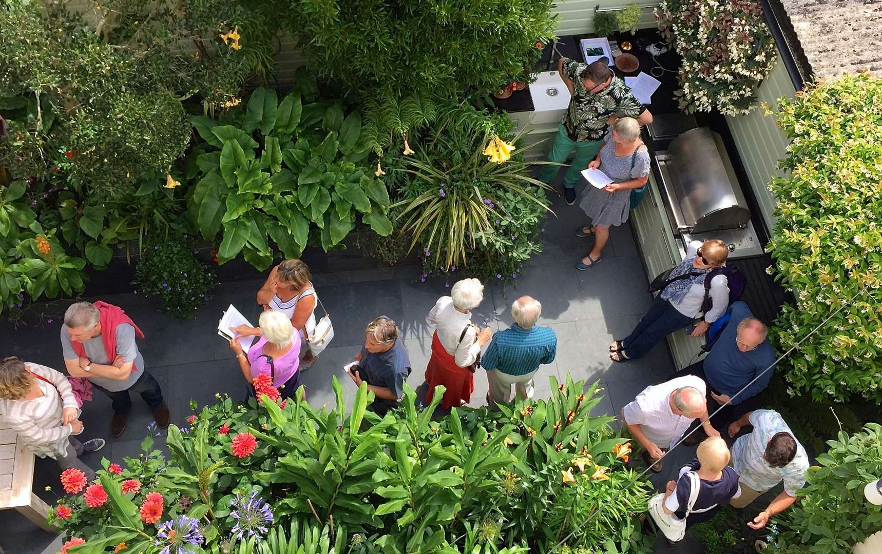 This Broadstairs garden has been featured on BBC Gardeners' World. Picture: National Garden Scheme