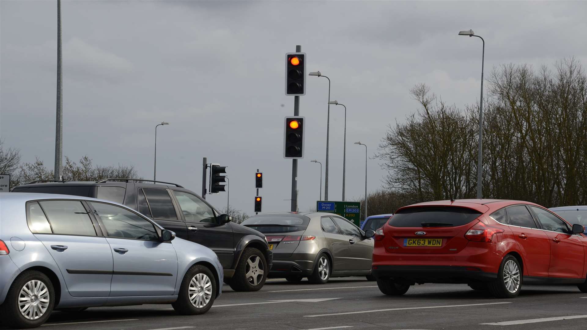 One set of lights at junction 10 has a fault with its timer