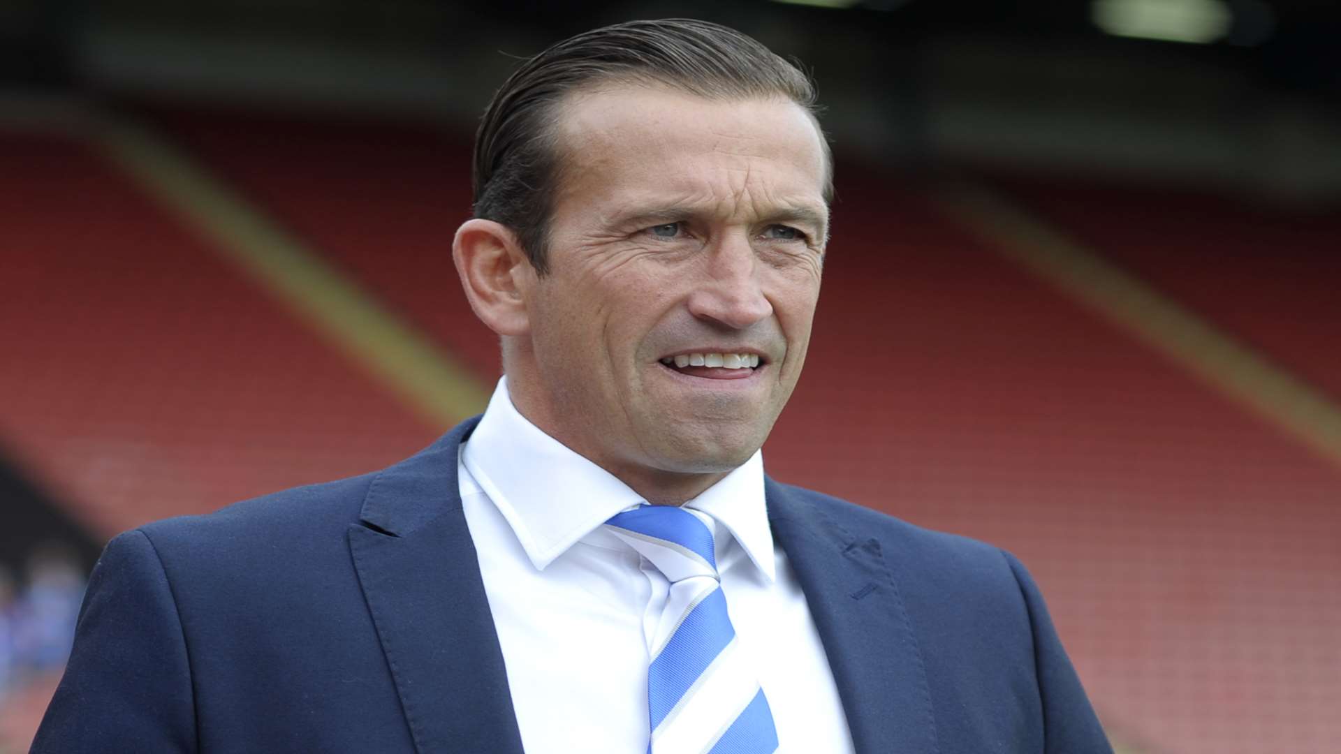 Gillingham manager Justin Edinburgh Picture: Barry Goodwin