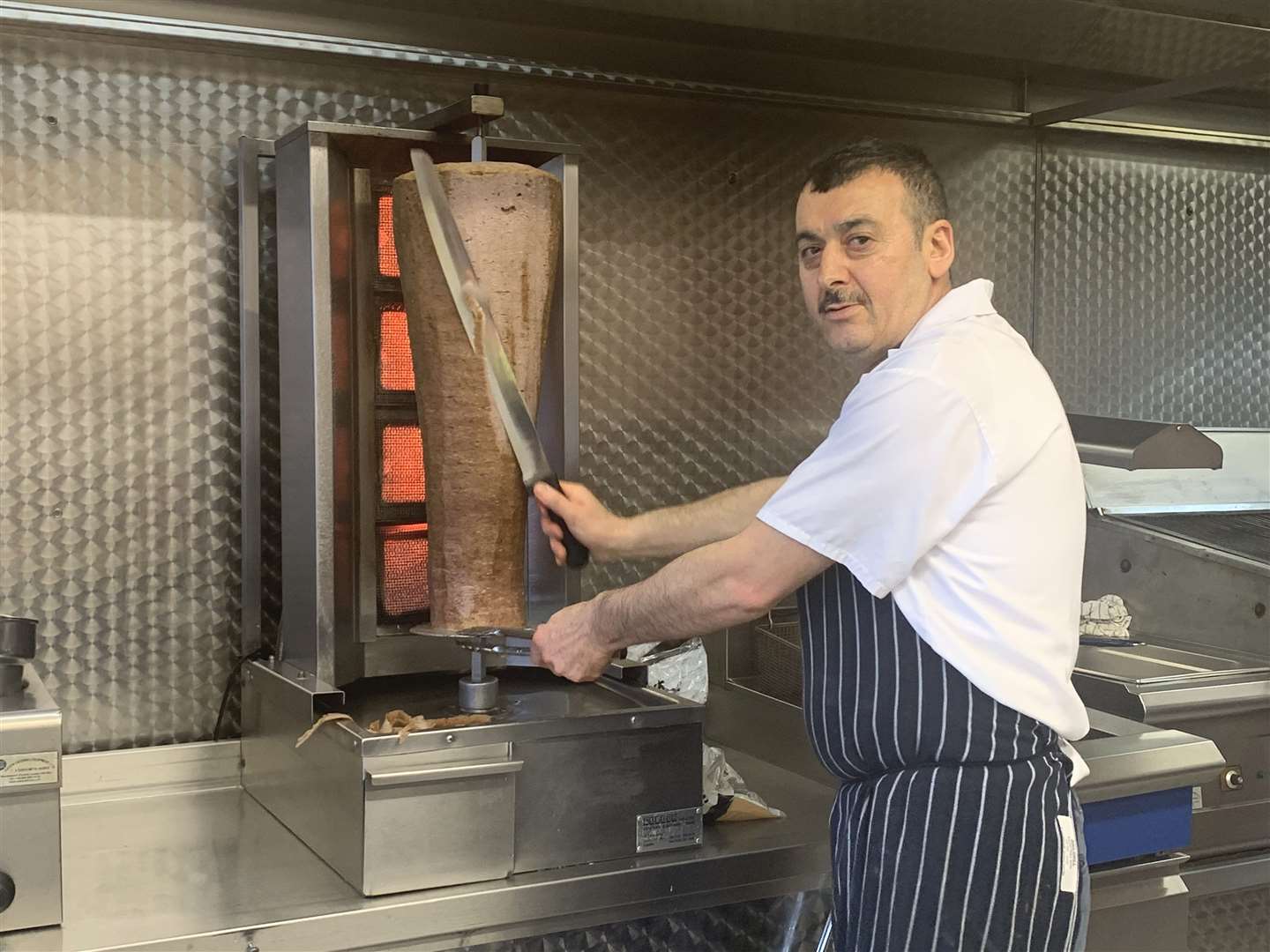 Mehmet Dogan, owner of BBQ Grill in Walderslade.