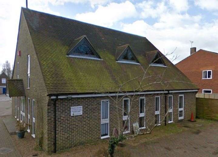 They were married at a makeshift building, which is now the St Thomas of Canterbury Church. Picture: Google