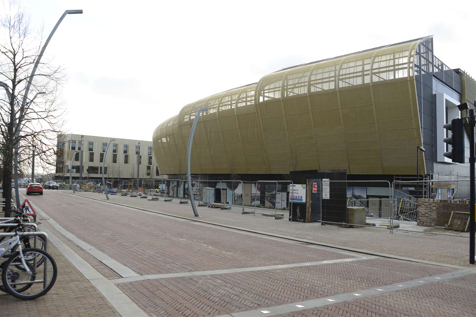 How the new cinema looks from the outside