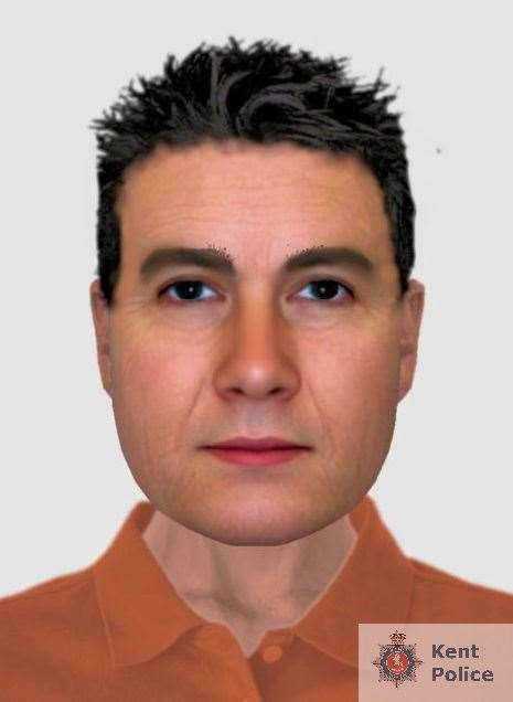 An efit of the man police would like to speak to Picture: Kent Police